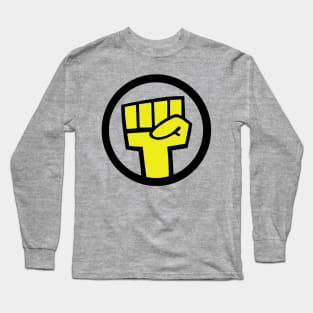 yellow hand Long Sleeve T-Shirt